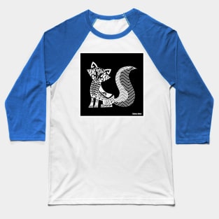 Mr Fox ecopop Baseball T-Shirt